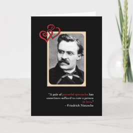 Nietzsche Anti-Valentine's Day Card #3 Feiertagskarte