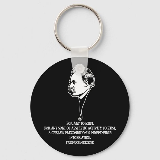 Nietzsche-art-1-DKT Schlüsselanhänger (Vorderseite)