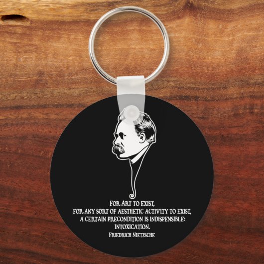 Nietzsche-art-1-DKT Schlüsselanhänger (Vorderseite)