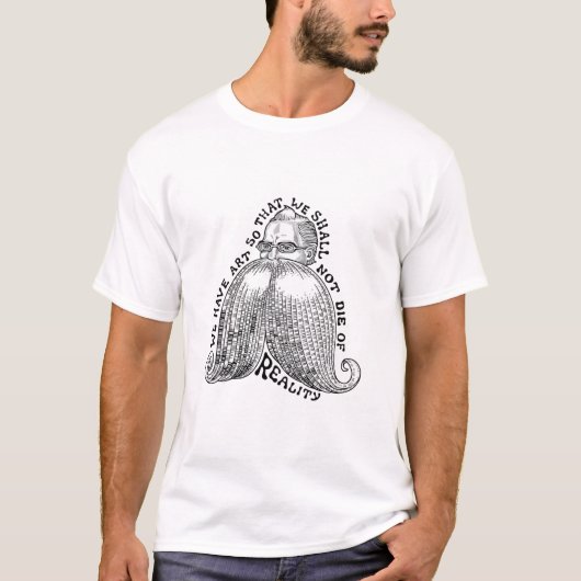 Nietzsche Art III T-Shirt (Vorderseite)