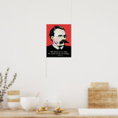 Nietzsche - Art v. Reality Poster (Küche)