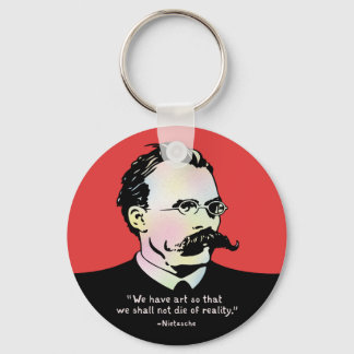 Nietzsche - Art v. Reality Schlüsselanhänger