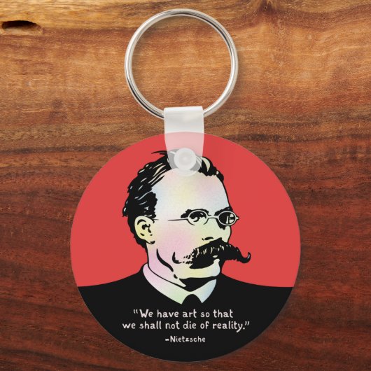 Nietzsche - Art v. Reality Schlüsselanhänger (Vorderseite)