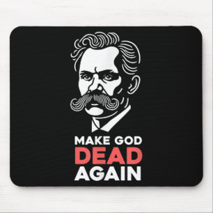 Nietzsche Atheist Philosophie A Mousepad