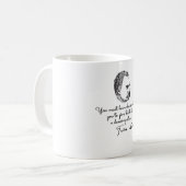 Nietzsche Buch Kaffeetasse (Vorderseite Links)
