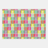 Nietzsche - Drei Designs Geschenkpapier Set (Vorderseite)