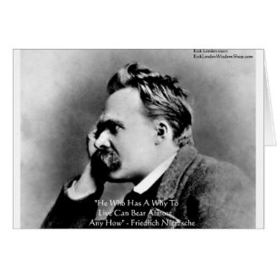 Nietzsche "Ein Warum" Weisheitszitate Geschenke & 