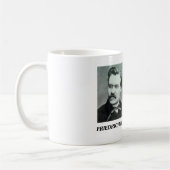 Nietzsche Geisteskrankheit selten im Kaffeetasse (Links)