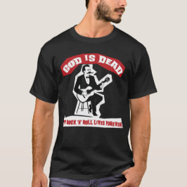 Nietzsche Gitarre Gott ist tot T-Shirt