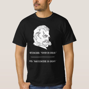 NIETZSCHE "Gott ist tot" T-Shirt