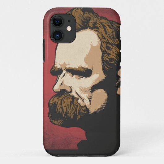 Nietzsche iPhone Fall Case-Mate iPhone Hülle (Rückseite)