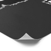 Nietzsche ist mein Homeboy Poster (Ecke)