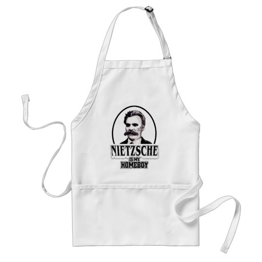 Nietzsche ist mein Homeboy Schürze (Vorne)
