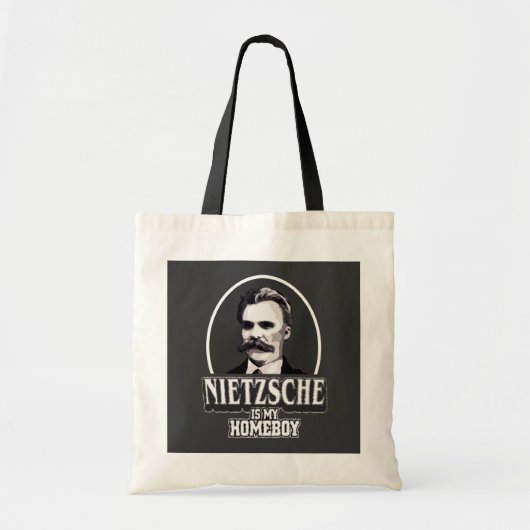 Nietzsche ist mein Homeboy Tragetasche (Vorne)