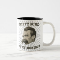 Nietzsche ist meine Homeboy-Tasse