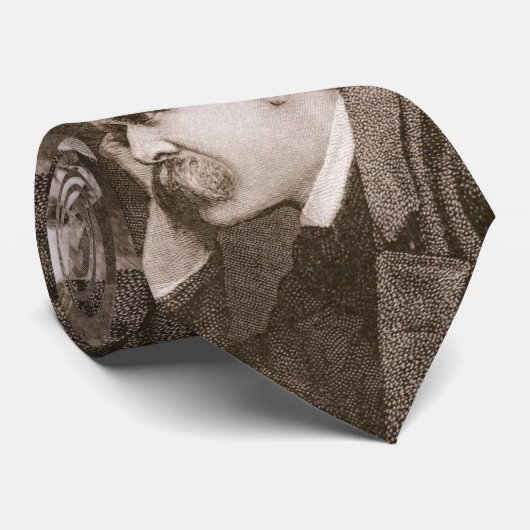 Nietzsche Krawatte (Gerollt)