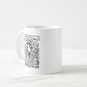Nietzsche - Kunst Kaffeetasse (Vorderseite Links)