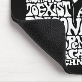 Nietzsche - Kunst Mousepad (Ecke)