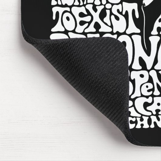 Nietzsche - Kunst Mousepad (Ecke)