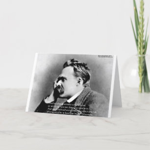 Nietzsche "Laugh" Wisdom Zitat Geschenke T-Shirts  Karte