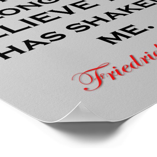 Nietzsche nicht, dass du mich zitiert hast poster (Ecke)