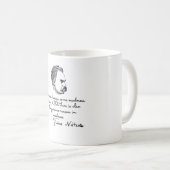 Nietzsche Philosoph Kaffeetasse (VorderseiteRechts)