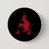 Nietzsche Philosophie-Abzeichen Button (Vorderseite)