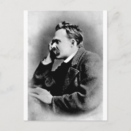 Nietzsche Postkarte (Vorderseite)