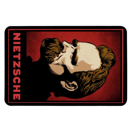 Nietzsche Premium Flexi Magnet (Horizontal)