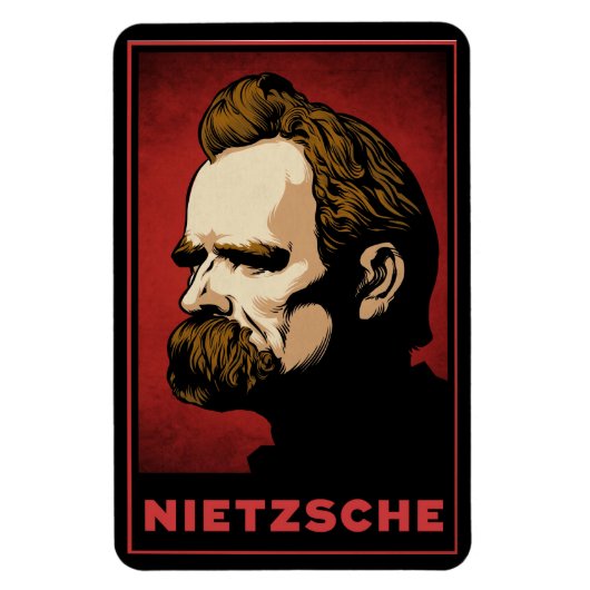 Nietzsche Premium Flexi Magnet (Vertikal)