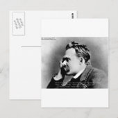 Nietzsche "Pride Vs Memory" - Biotopartikel/T-Shir Postkarte (Vorne/Hinten)