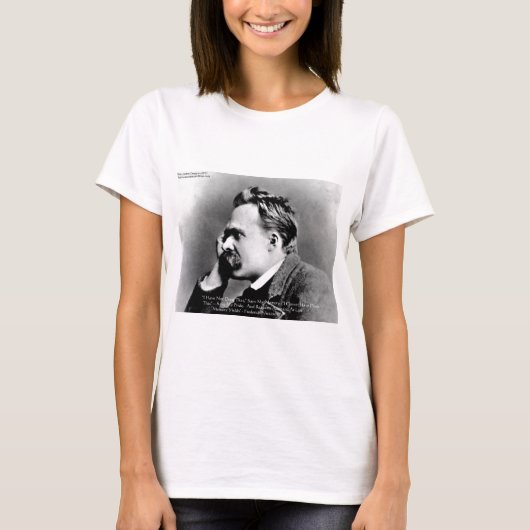 Nietzsche "Pride Vs Memory" - Biotopartikel/T-Shir T-Shirt (Vorderseite)