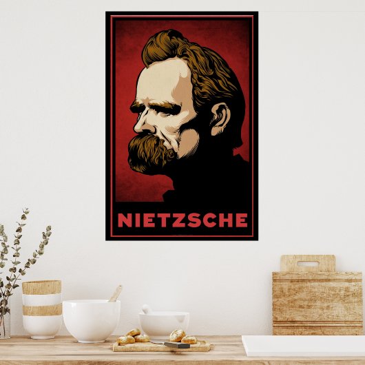 Nietzsche Print Poster (Küche)