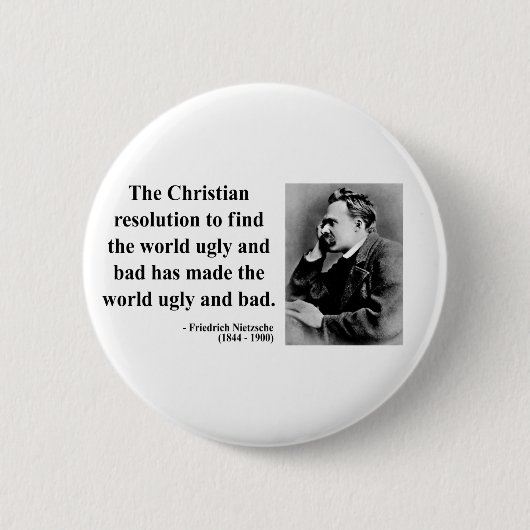 Nietzsche Quote 8b Button (Vorderseite)