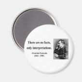 Nietzsche Quote 9b Magnet (Vorderseite/Rückseite)