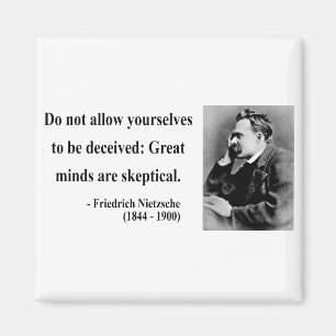 Nietzsche Quote 9b Magnet