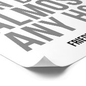 Nietzsche Quotes Poster (Ecke)