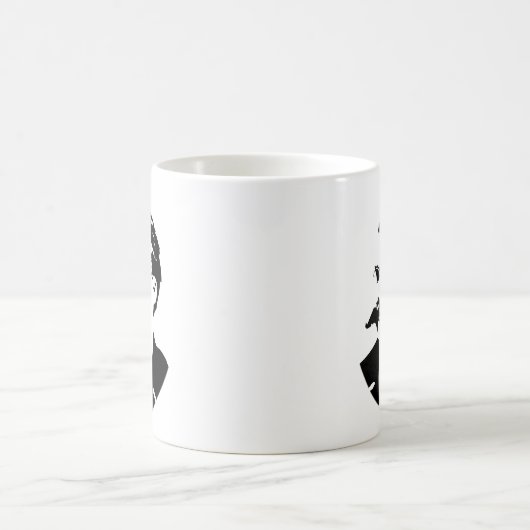 Nietzsche stellen gegenüber kaffeetasse (Mittel)