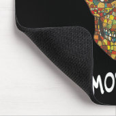 Nietzsche Stoic Quote Philosopher Sugar Skull Amor Mousepad (Ecke)