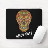 Nietzsche Stoic Quote Philosopher Sugar Skull Amor Mousepad (Mit Mouse)