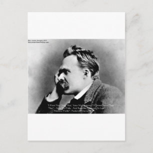 Nietzsche "Stolz Vs Erinnerung" Weisheitszitat Ges Postkarte