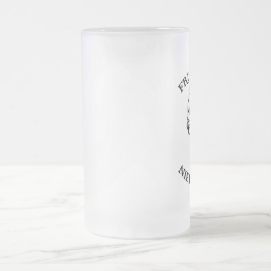 Nietzsche - sv mattglas bierglas (Mittel)