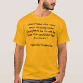 Nietzsche T-Shirt (Vorderseite)