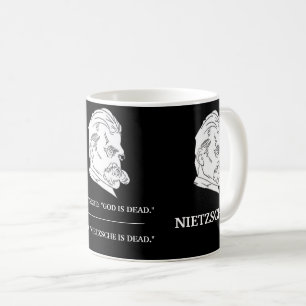 NIETZSCHE Tasse "God is Dead"