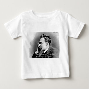 Nietzsche "Tötet nicht U" Zitat Geschenke & T-Shir Baby T-shirt