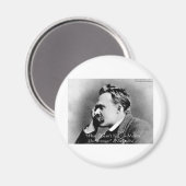 Nietzsche "Tötet nicht U" Zitat Geschenke & T-Shir Magnet (Vorderseite/Rückseite)