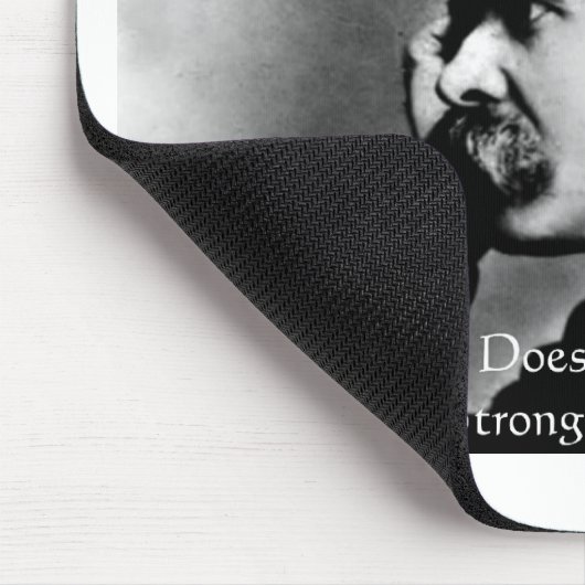 Nietzsche "Tötet nicht U" Zitat Geschenke & T-Shir Mousepad (Ecke)