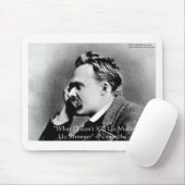 Nietzsche "Tötet nicht U" Zitat Geschenke & T-Shir Mousepad (Mit Mouse)
