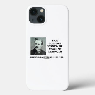 Nietzsche, was mich nicht zerstört, macht mich stä Case-Mate iPhone hülle