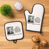 Nietzsche, was mich nicht zerstört, macht mich stä ofenhandschuh & Topflappen-Set (Oben Unten)